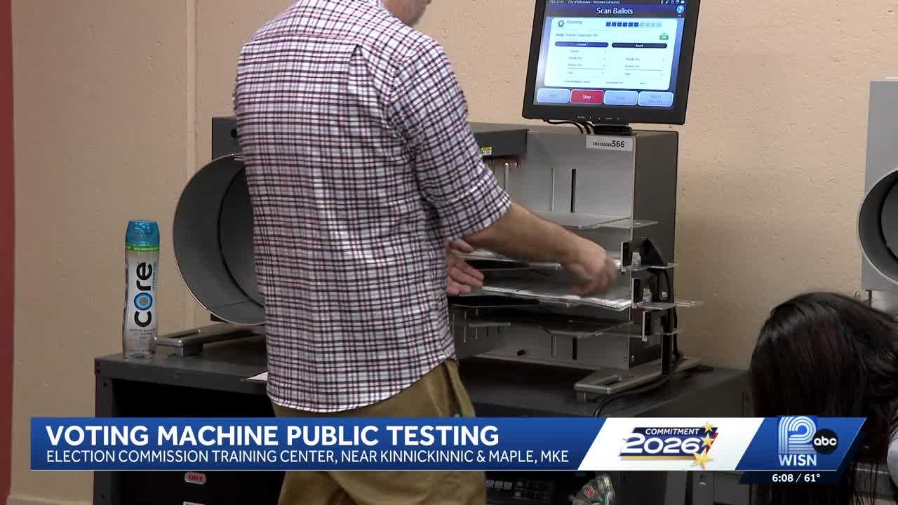 Milwaukee election officials test voting machines to prevent errors ahead of general election — WISN 12 Milwaukee, Pearland Community news