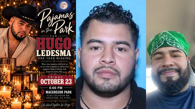 ‘Pajamas in the Park’ vigil to honor missing Hugo Ledesma in Houston — KHOU 11 (Houston), Pearland Community news