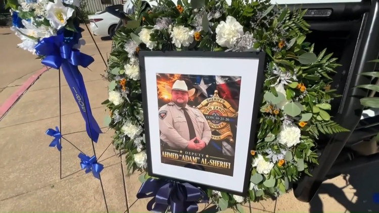 Procession route revealed to honor fallen Van Zandt County Deputy Sherifi — WFAA (Dallas-Fort Worth), Pearland Community news