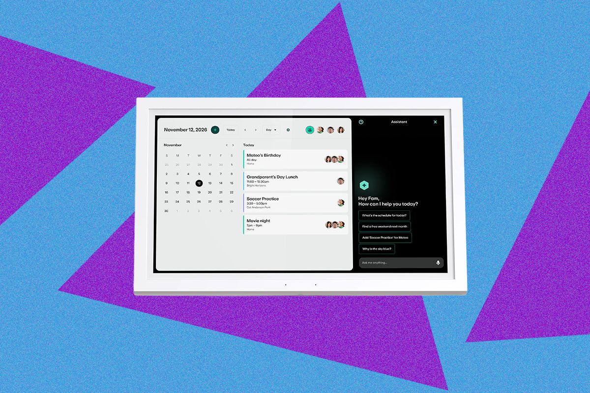 Greenlight Family Hub (2026): Finally, a Digital Wall Calendar With a Voice Assistant — Wired