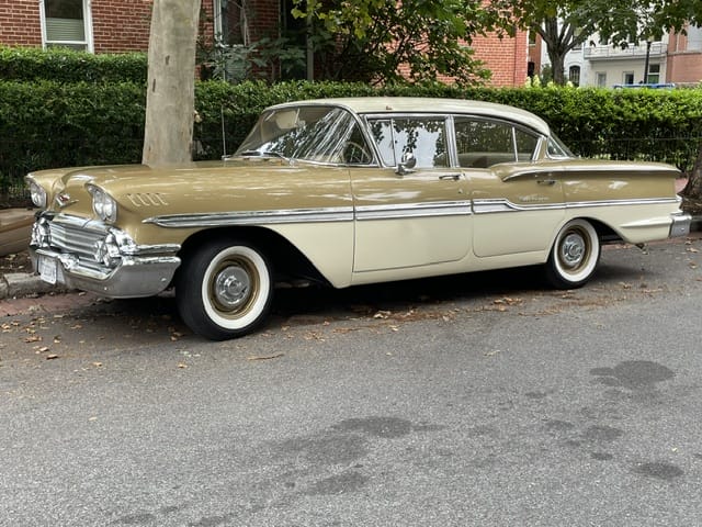 SWEET City Ride – 1958 Chevrolet Biscayne — PoPville DC, Pearland Community news